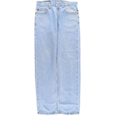 古着 00年代 リーバイス Levi's 505 REGULAR FIT STRAIGHT LEG テーパードデニムパンツ メンズw32相当/eaa483101