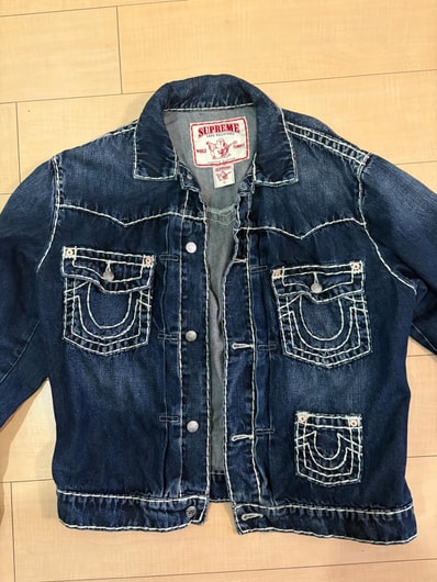 Supreme / True Religion® Denim Trucker Jacket "Washed Blue"