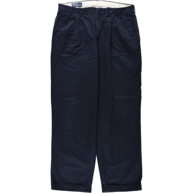 古着 ラルフローレン Ralph Lauren POLO by Ralph Lauren ツータック チノパンツ メンズw36相当/eaa682575