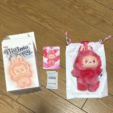 POP MART THE MONSTERS (LABUBU) Big into Energy Series Plush Pendant LOVE