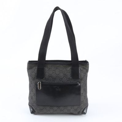 ■美品 グッチ GGキャンバス 28893 トート バッグ