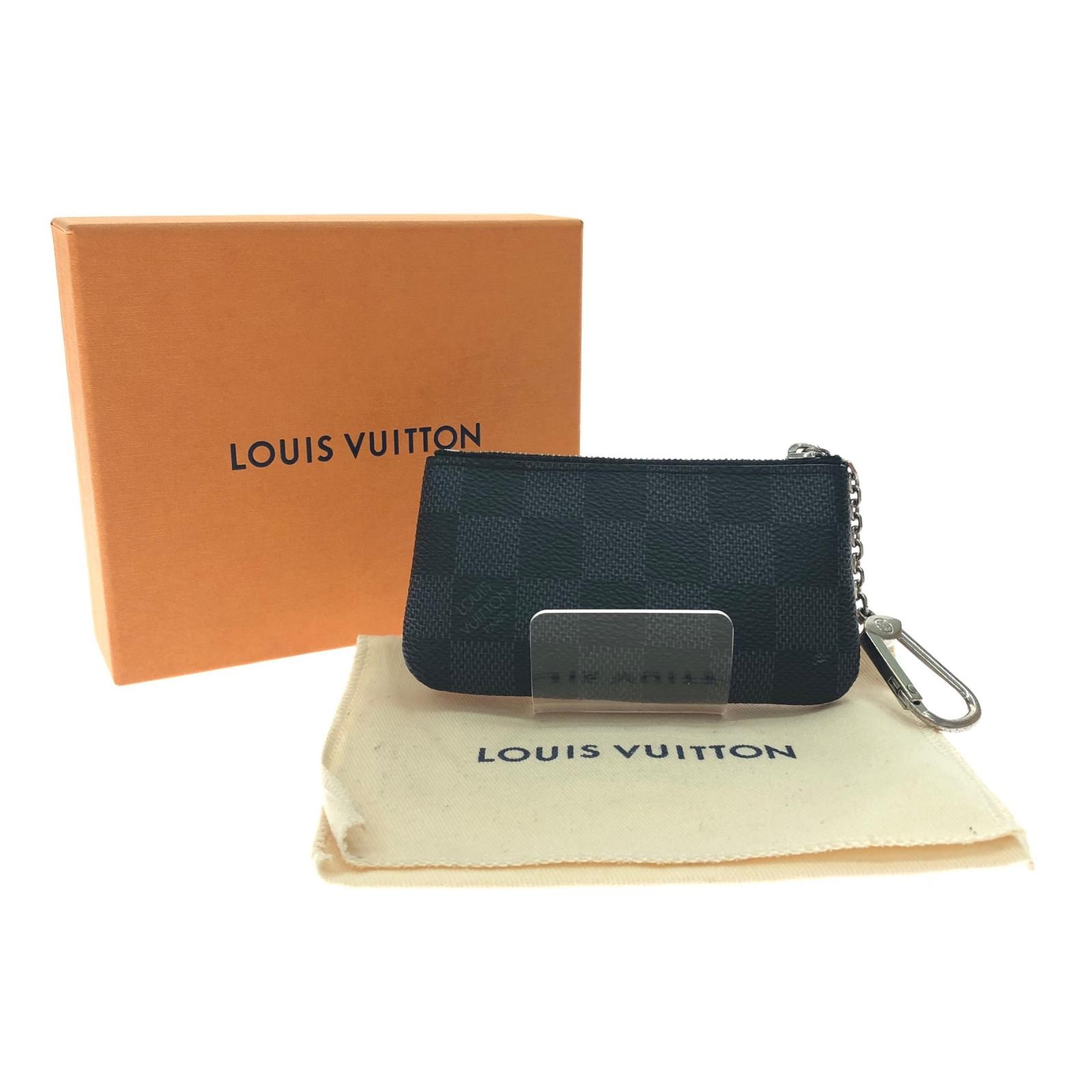 LOUIS VUITTON ルイヴィトン ユニセックス コインケース ダミエ グラフィット N60155 グレー