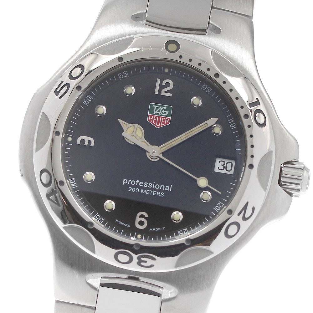 ★保 タグホイヤー キリウム デイト WL1112 クォーツ メンズ 【中古】