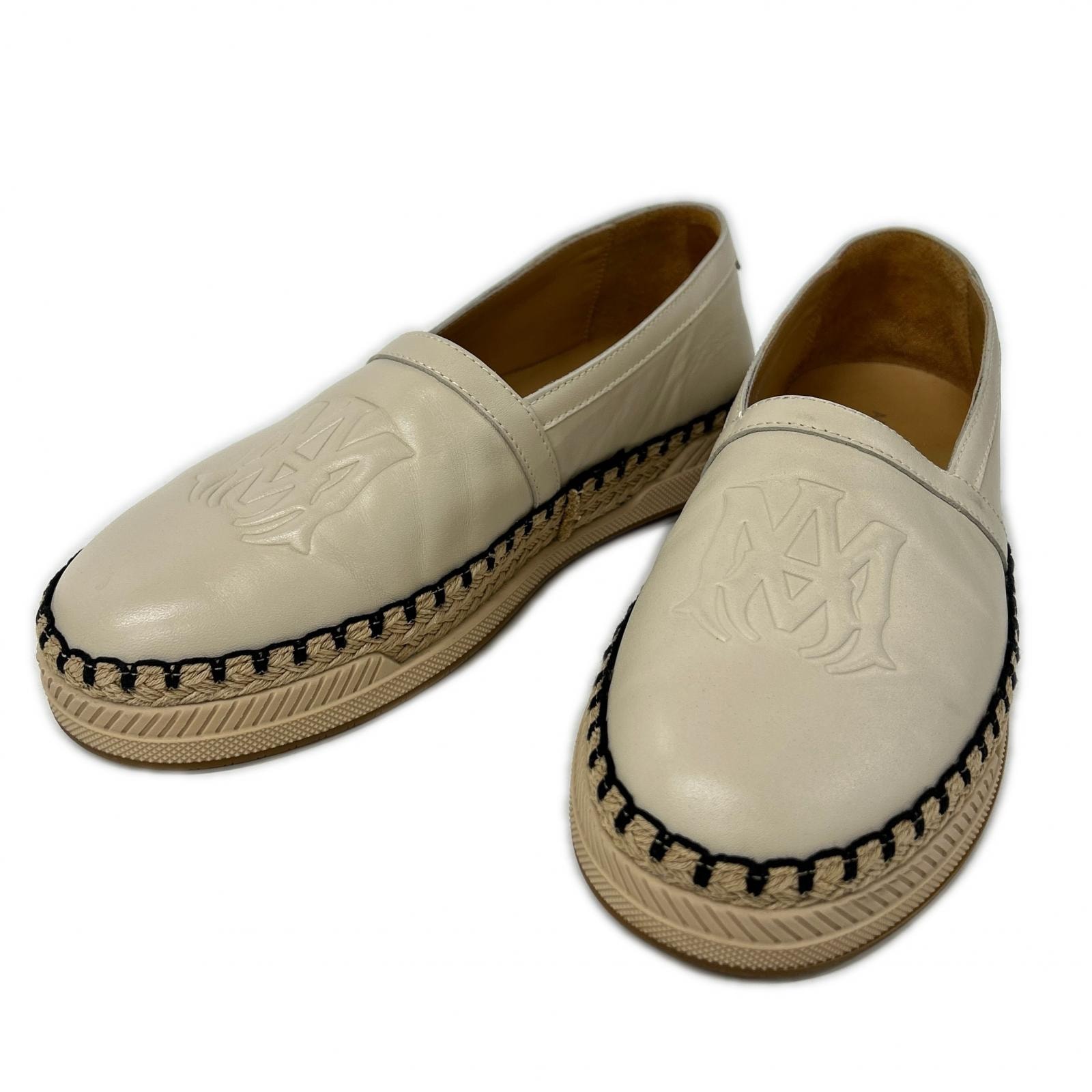 アミリ 【美品】SS22MFE001 エスパドリーユ スリッポン シューズ 42