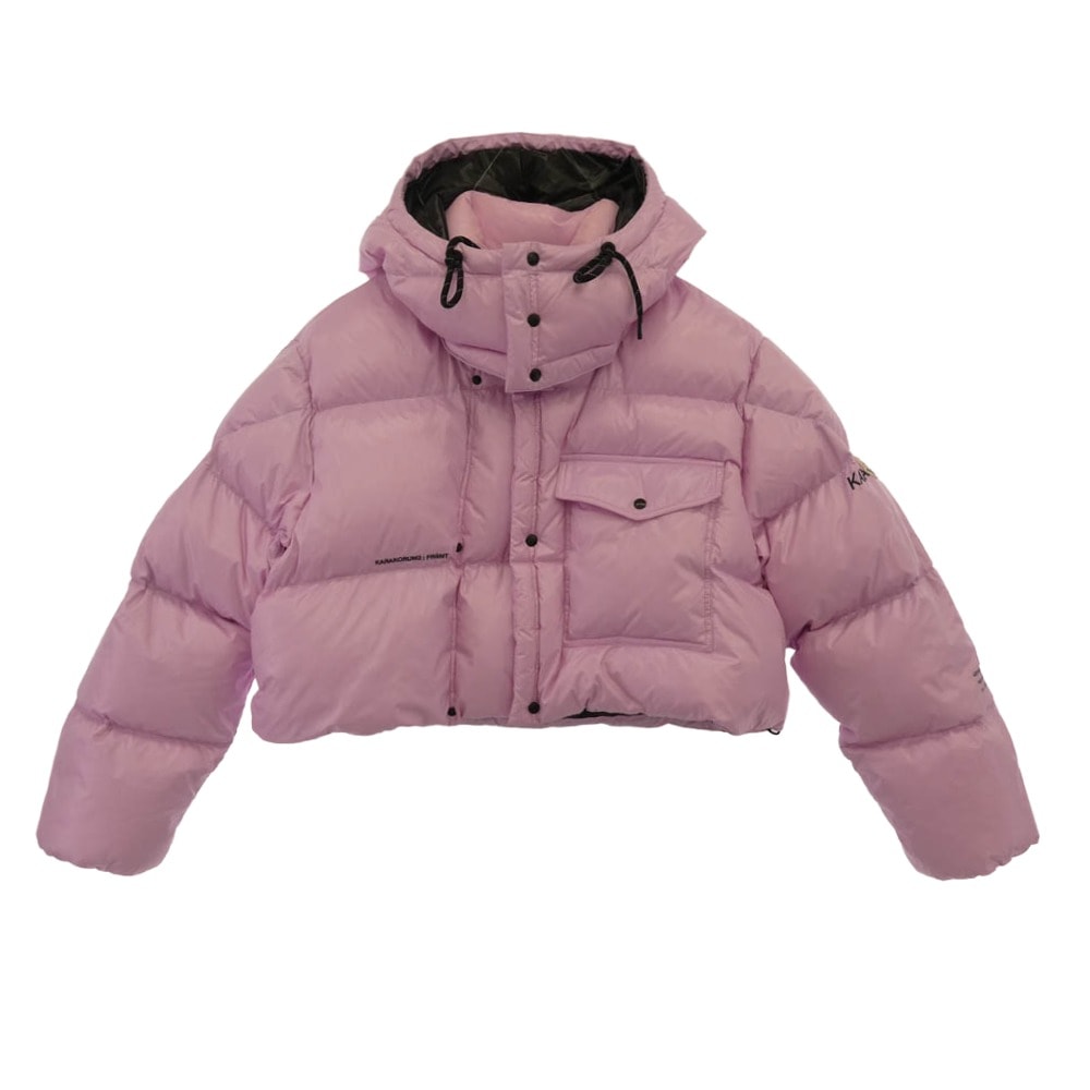 MONCLER モンクレール ダウンジャケット 22AW × FRAGMENT DESIGN フラグメントデザイン IRVINIE ショート ダウン ジャケット ピンク系 3【美品】【中古】