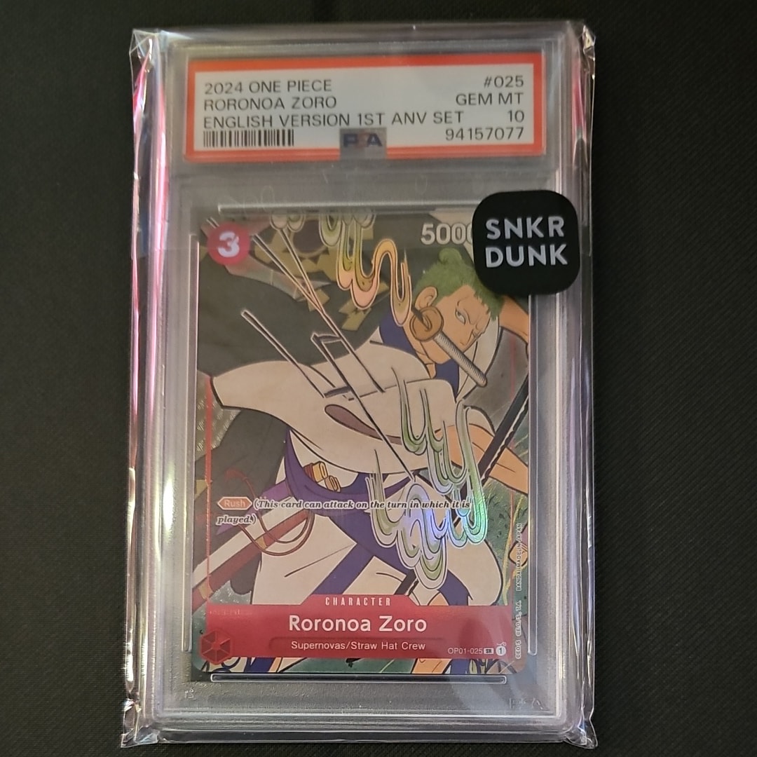 ロロノア・ゾロ SR [OP01-025]【英語版】(1st アニバーサリー セット)