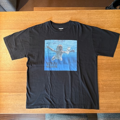 NEIGHBORHOOD x NIRVANA . Tee SS-3 "Black"