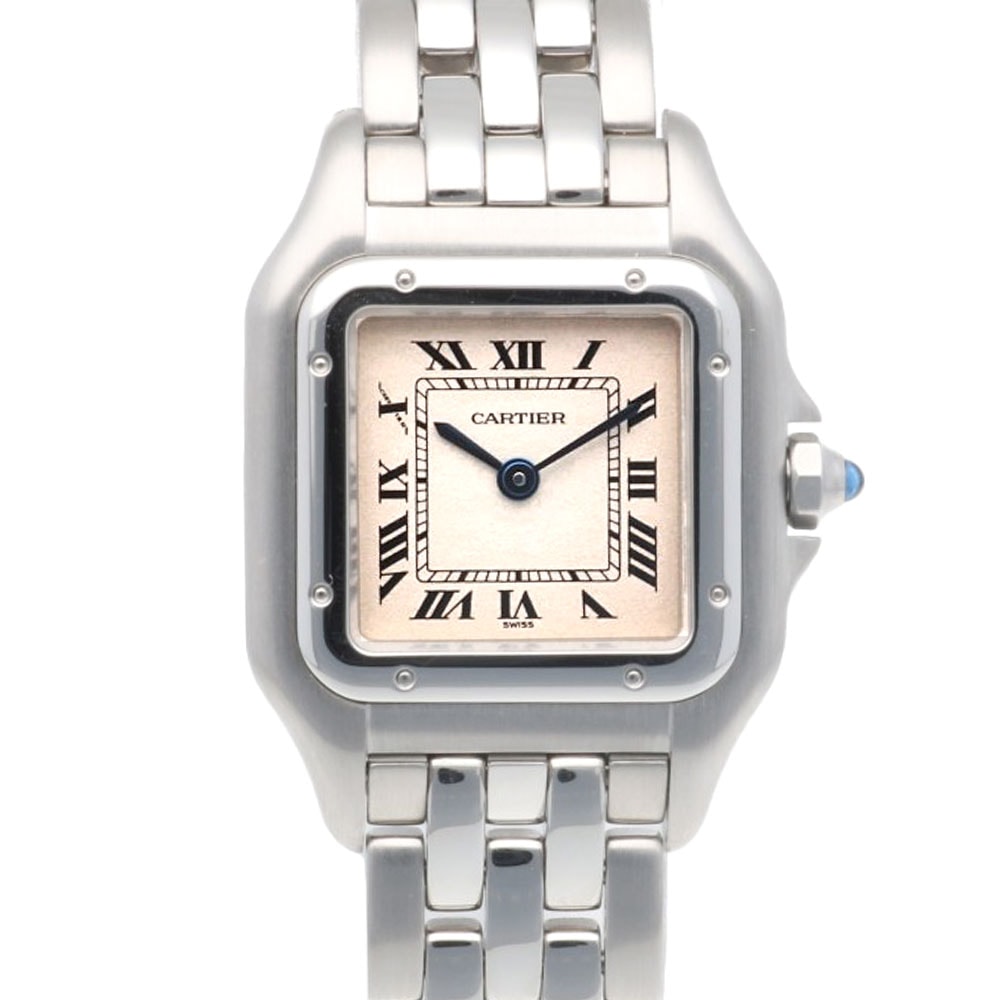カルティエ パンテール SM 腕時計 時計 ステンレススチール 1320 クオーツ レディース 1年保証 CARTIER 中古