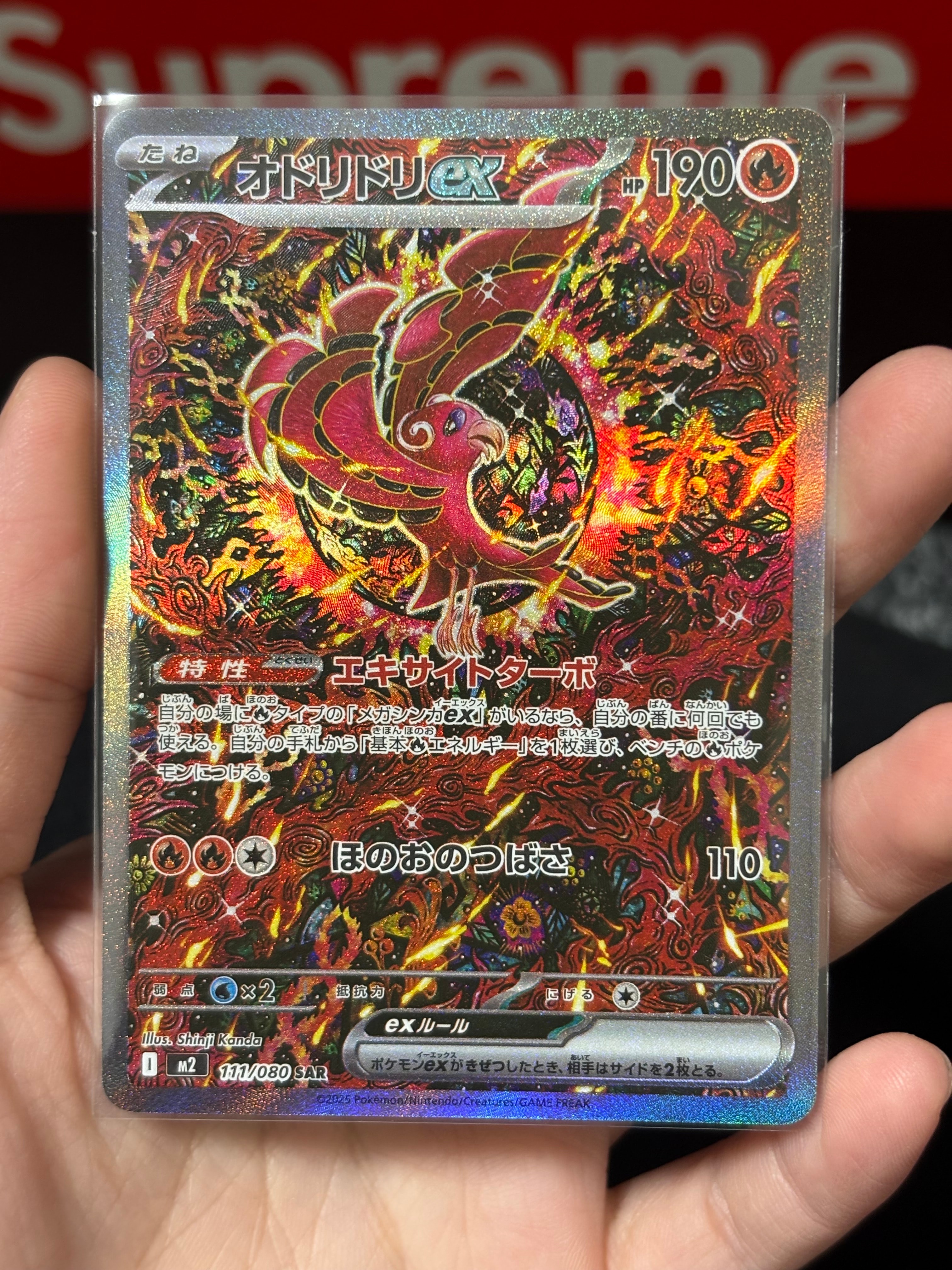 オドリドリex SAR [M2 111/080](拡張パック「インフェルノX」)