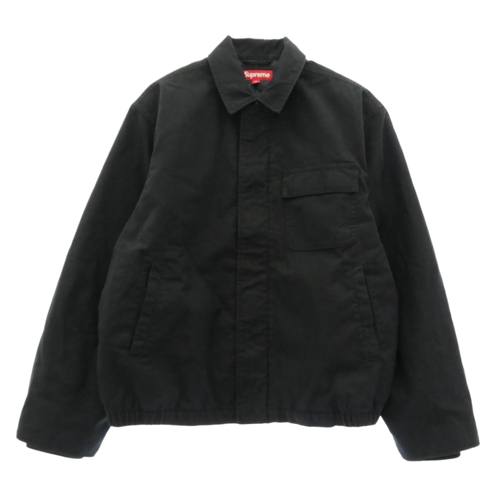 Supreme Studded Suede Zip Up Cardigan 