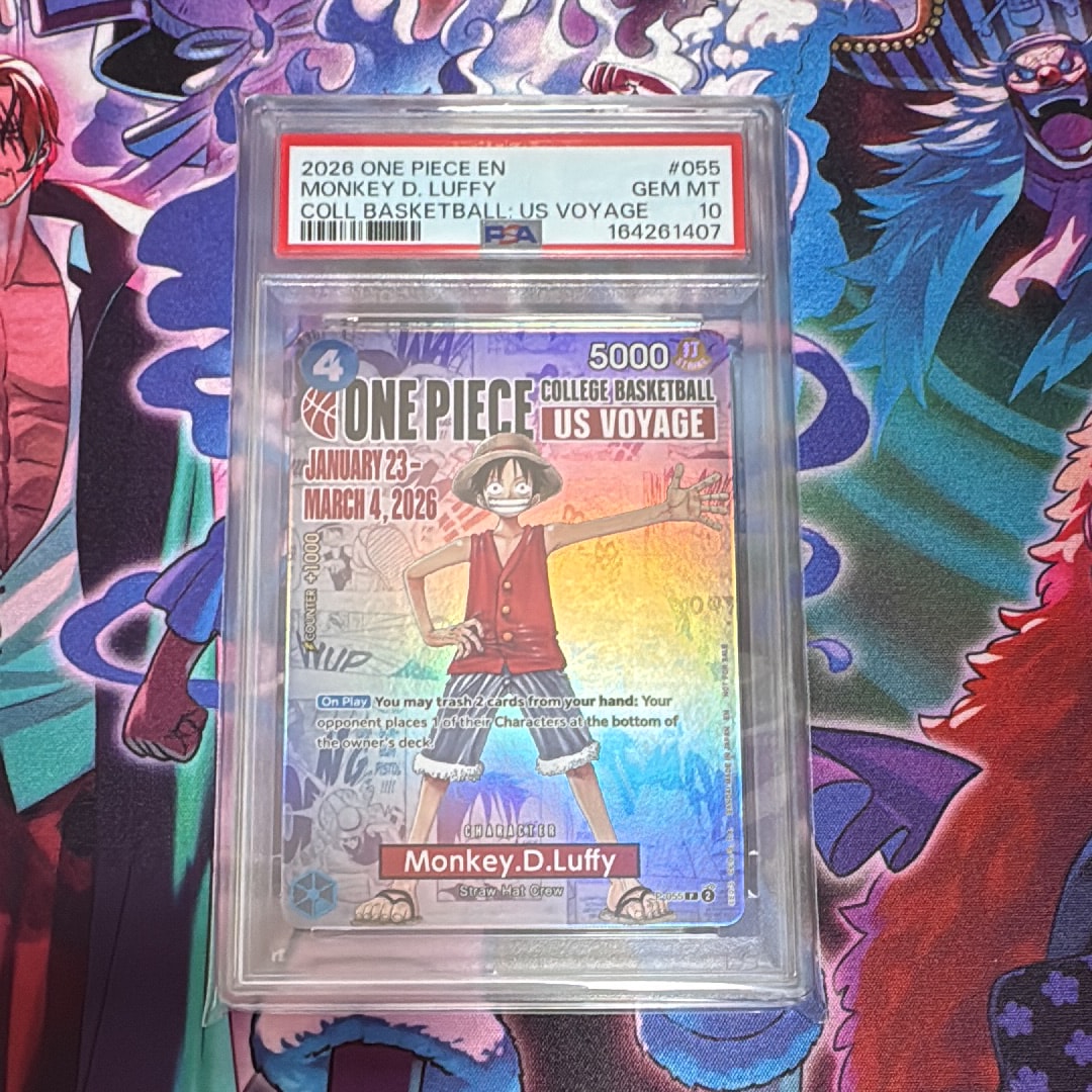 PSA10】モンキー・D・ルフィ：P (開封済) [P-055]【英語版