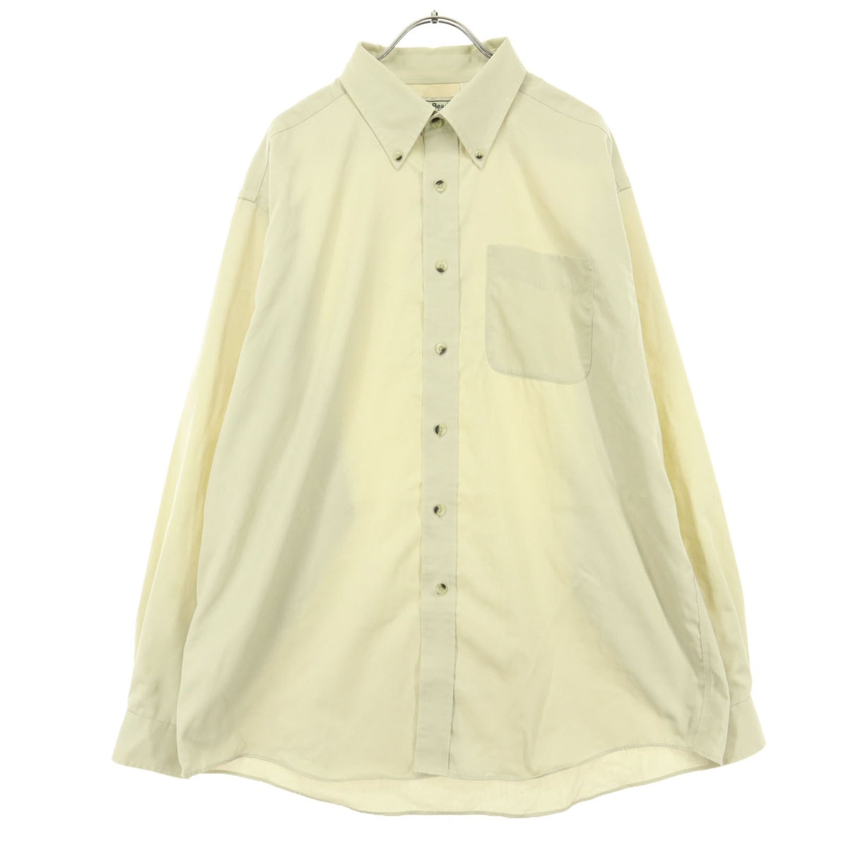 L.L.Bean エルエルビーン 長袖 コットンシャツ LG ベージュ