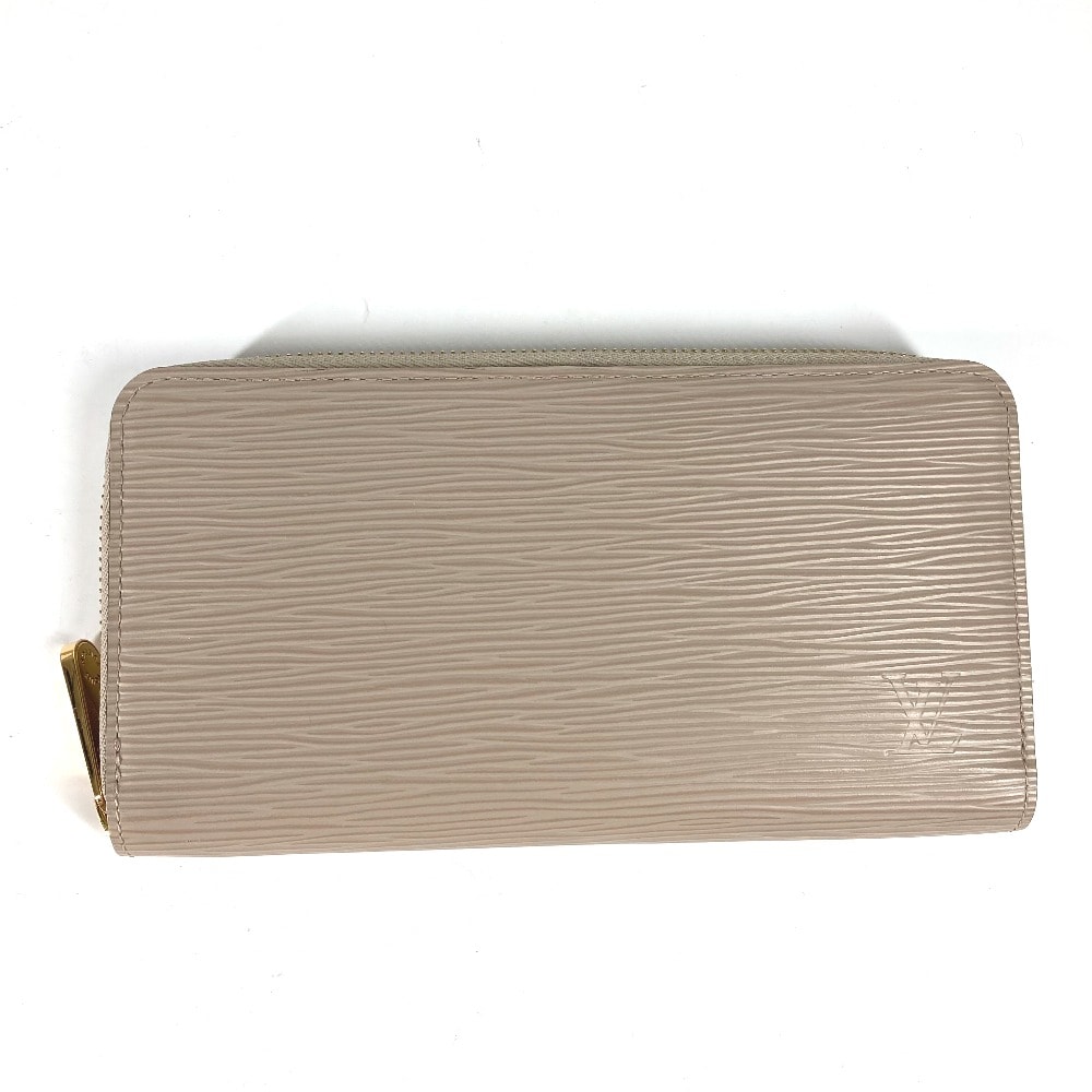 ルイヴィトン LOUIS VUITTON ジッピーウォレット M67805 エピ ラウンドファスナー 長財布 エピレザー ガレ ベージュ 美品