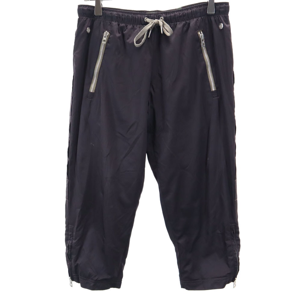 adidas アディダス ステラマッカートニー コラボ クロップドパンツ 36 チャコールブラウン系 裏メッシュ