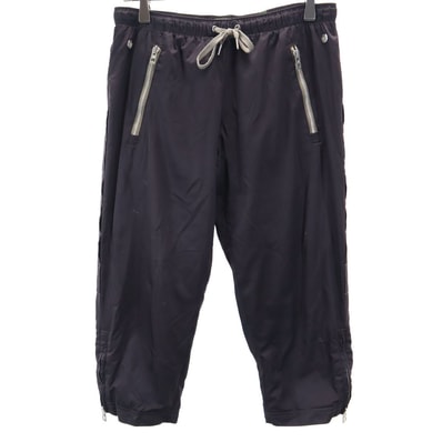adidas アディダス ステラマッカートニー コラボ クロップドパンツ 36 チャコールブラウン系 裏メッシュ