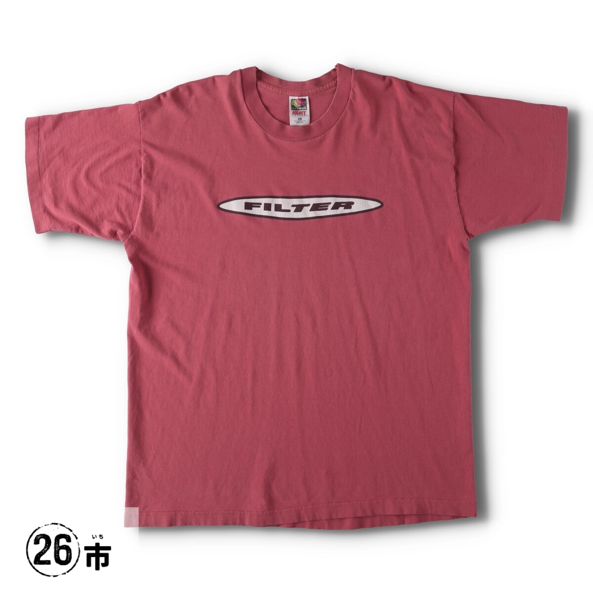 古着 90年代 フルーツオブザルーム FRUIT OF THE LOOM FILTER フィルター 96 TOUR Short Bus ツアー バンドTシャツ バンT USA製 メンズXL相当 ヴィンテージ/evb029256