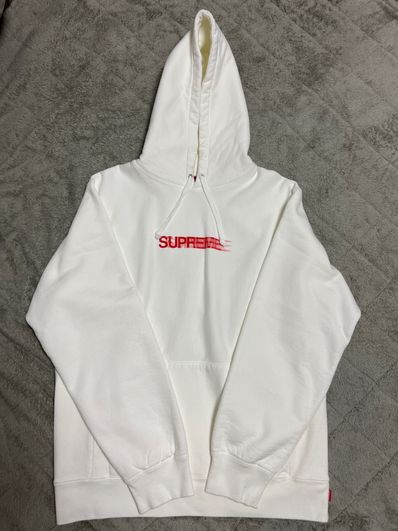 Supreme Motion Logo Hooded Sweatshirt "White" (20SS)