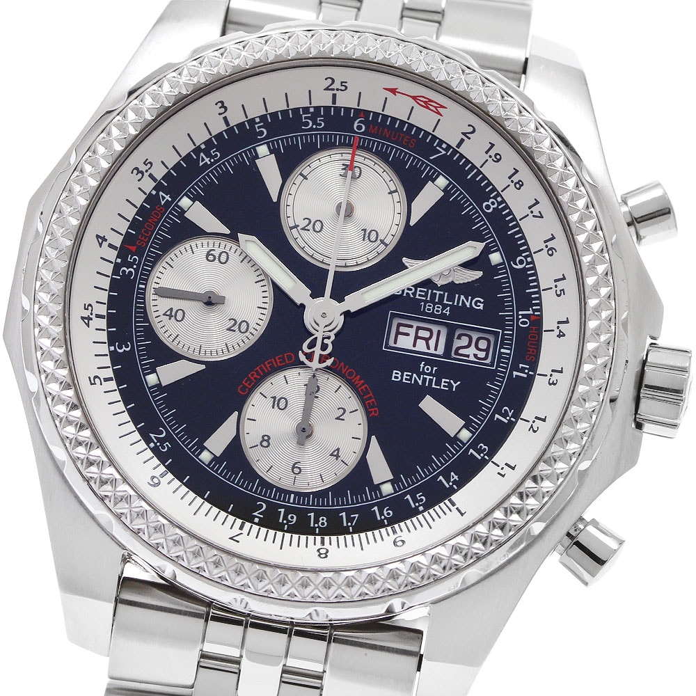 ブライトリング ベントレー GT レーシング A13363 メンズ 【中古】