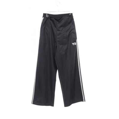 ワイスリー Y-3 パンツ 衣料品 ボトムス ポリエステル / トリアセテート レディース ブラック系 【中古】