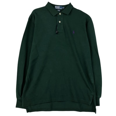 古着 ラルフローレン Ralph Lauren POLO by Ralph Lauren 長袖 ポロシャツ メンズM相当/eaa607833