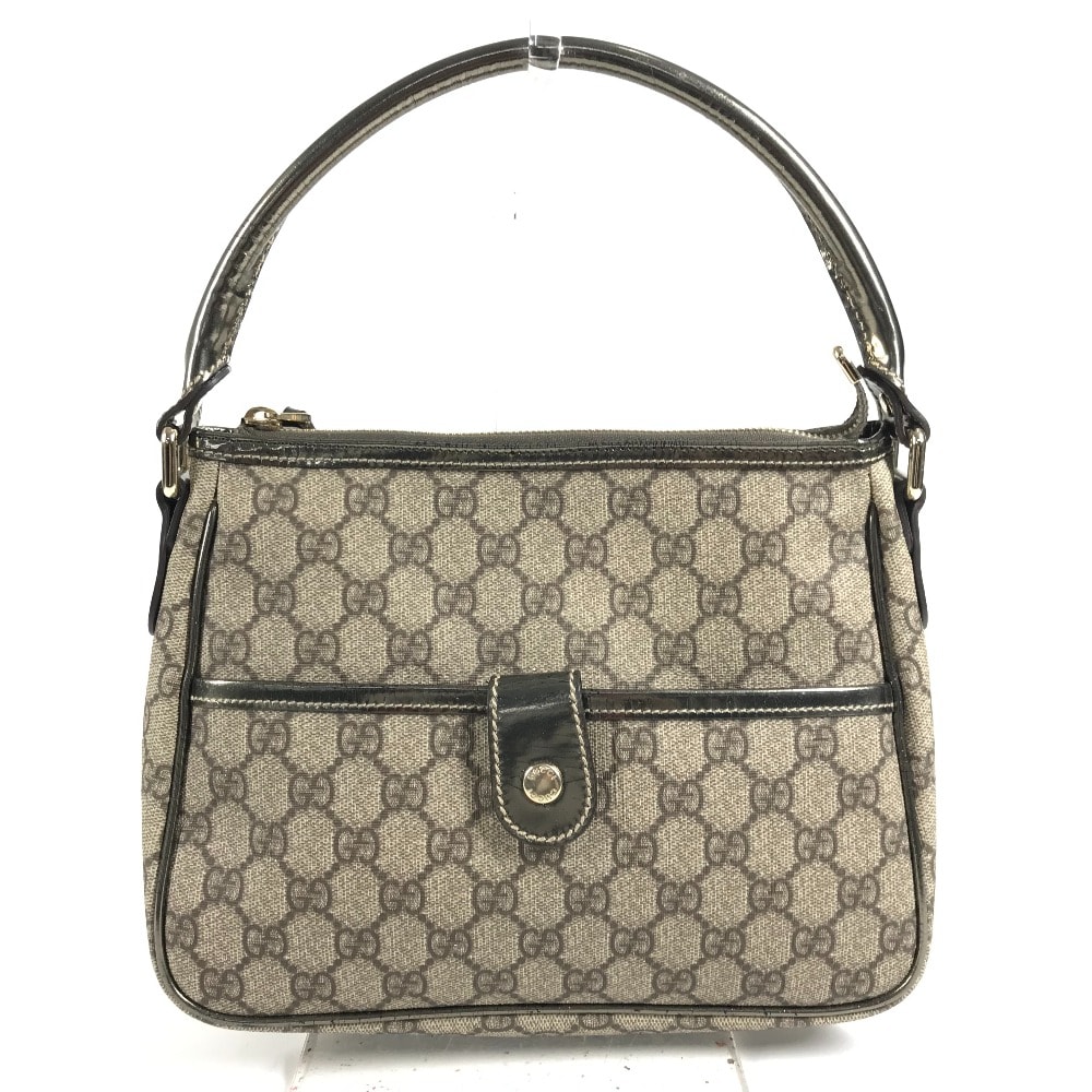グッチ GUCCI GG ロゴ 190258 肩掛け カバン ハンドバッグ 肩掛け ショルダーバッグ GGスプリームキャンバス ベージュ