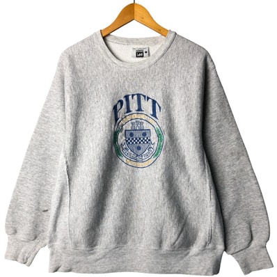 古着 90年代 リー Lee カレッジスウェットシャツ トレーナー USA製 メンズL相当 ヴィンテージ/eaa602302