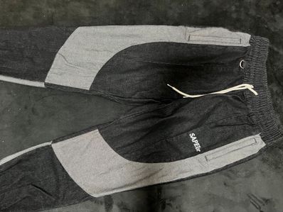 SAPEur DENIM TRACK PANTS "Black"