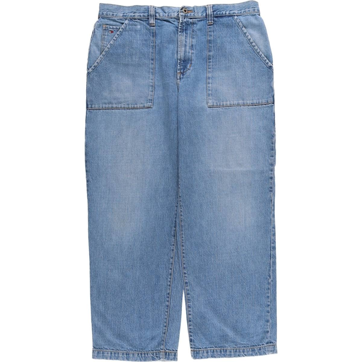 古着 00年代 トミーヒルフィガー TOMMY HILFIGER ストレートデニムパンツ メンズw37相当/eaa569970