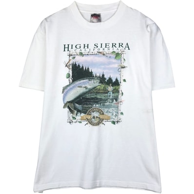 古着 90年代 オニータ ONEITA POWER-T 魚柄 アニマルTシャツ メンズL相当 ヴィンテージ/eaa654485