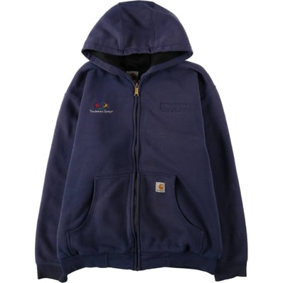 古着 カーハート Carhartt スウェットフルジップパーカー メンズL相当/eaa633067
