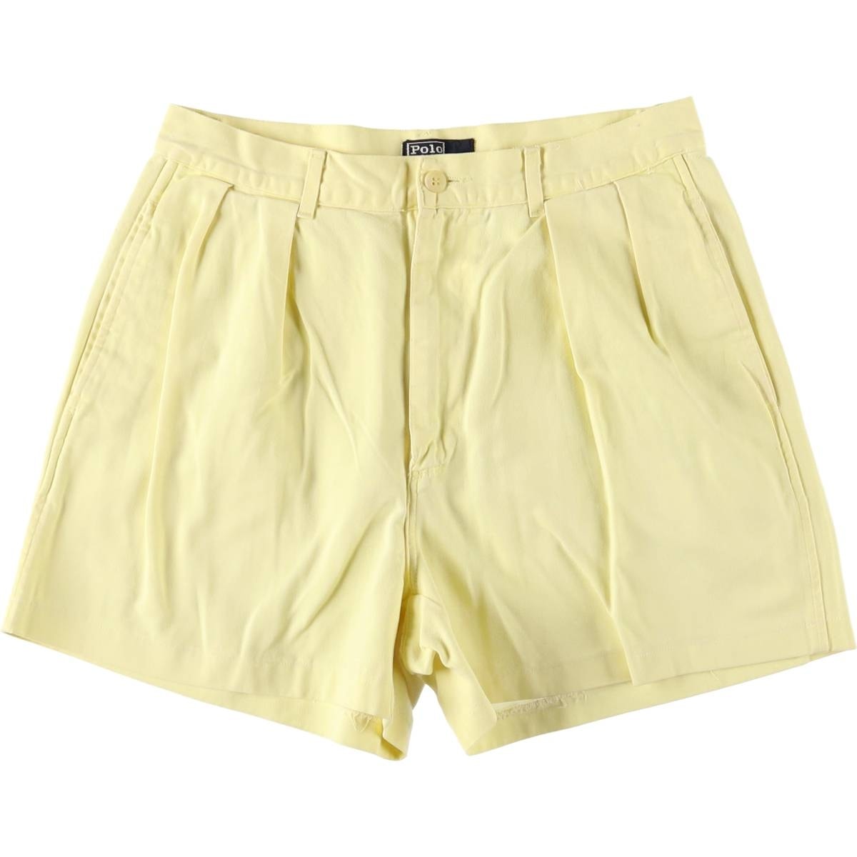 古着 90年代 ラルフローレン Ralph Lauren POLO by Ralph Lauren ツータック チノショーツ ショートパンツ USA製 メンズw30相当 ヴィンテージ/eaa561070