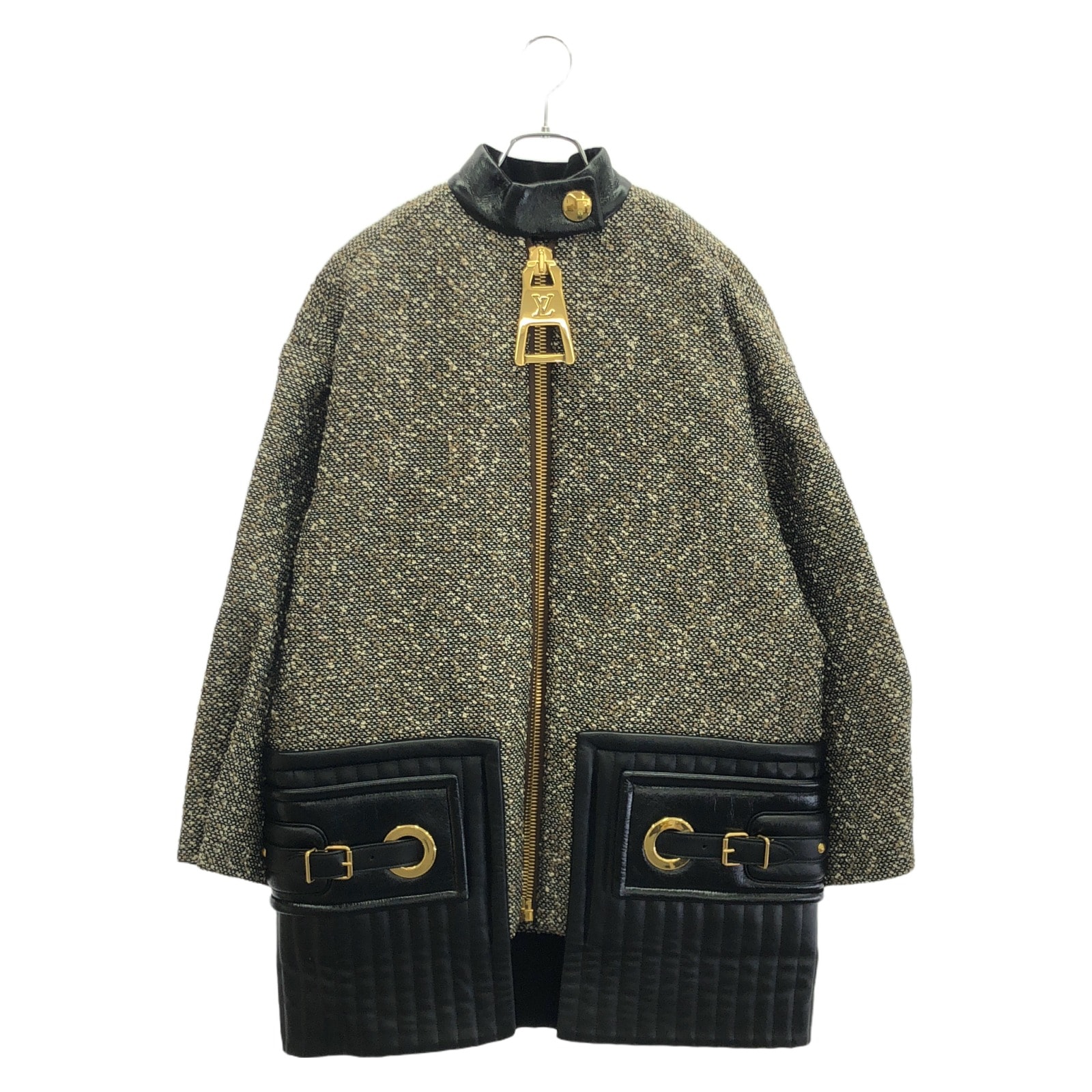 ルイ・ヴィトン LOUIS VUITTON コート 衣料品 アウター ウール レディース ブラウン系 【中古】