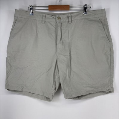 古着 パタゴニア patagonia ショートパンツ ワンポイントロゴ ハーフパンツ チノパン 大きいサイズ w40 グレー メンズ