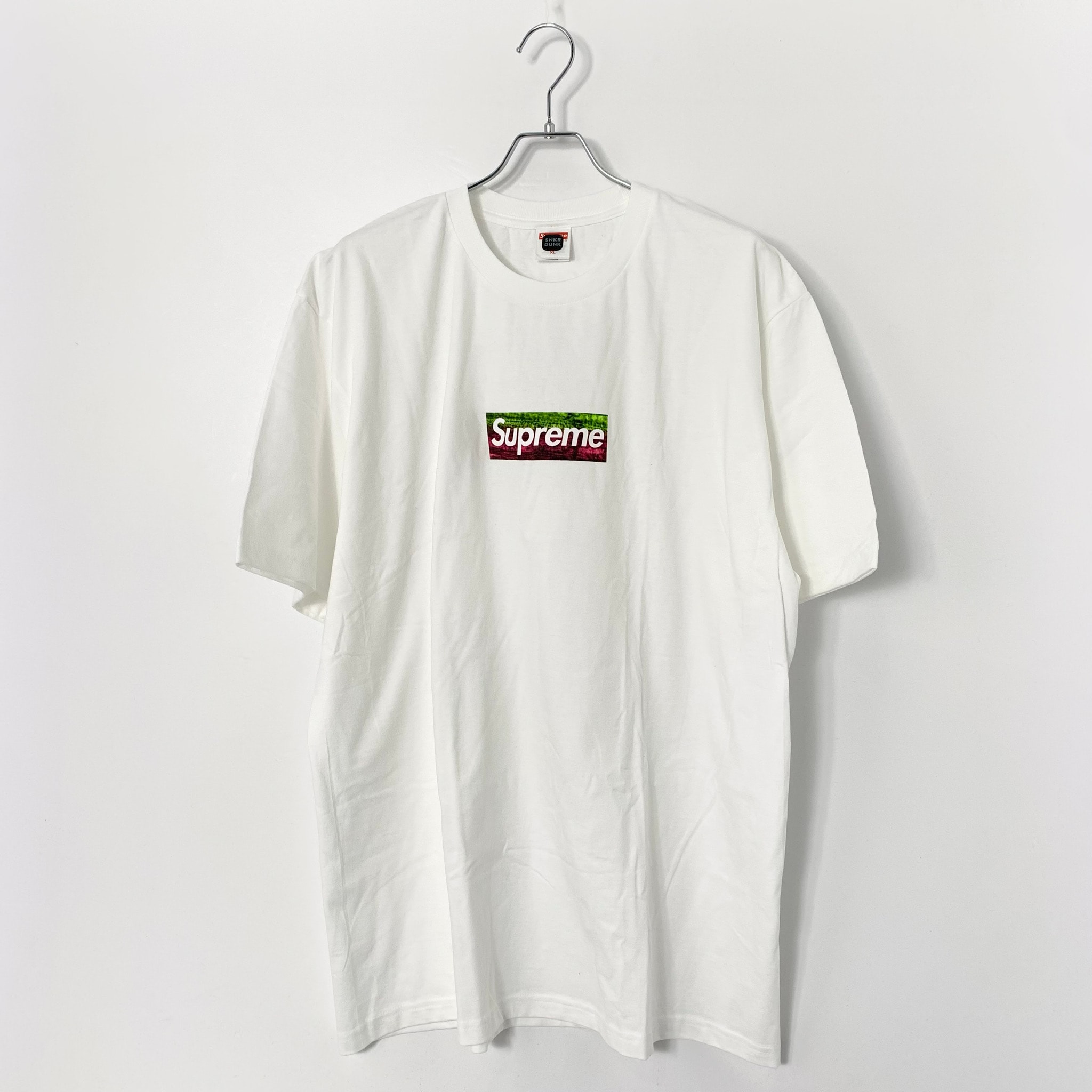 Supreme Los Angeles Fire Relief Box Logo Tee "White"