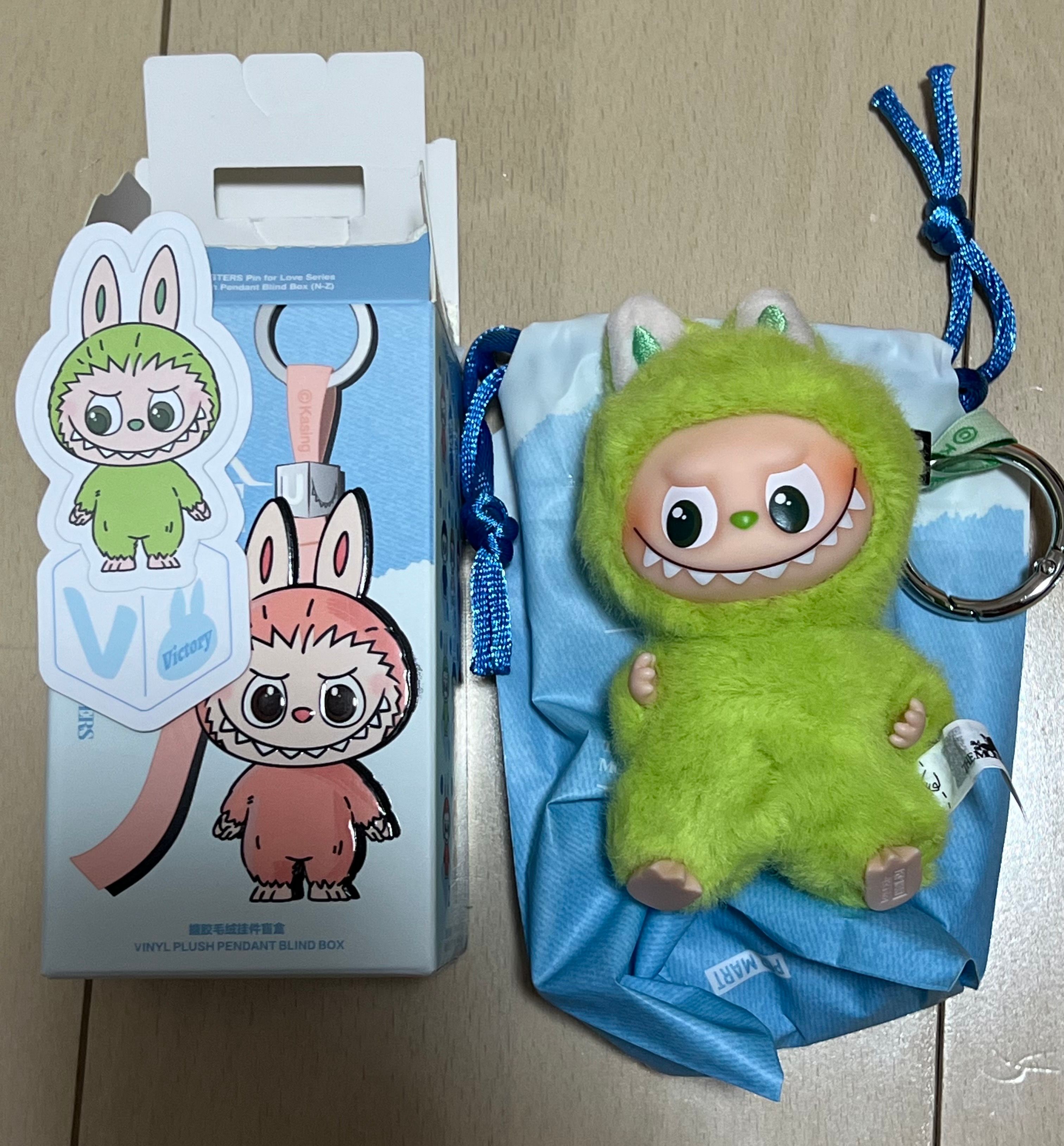 POP MART THE MONSTERS (LABUBU) Pin for Love Series-Vinyl Plush Pendant (N-Z) V