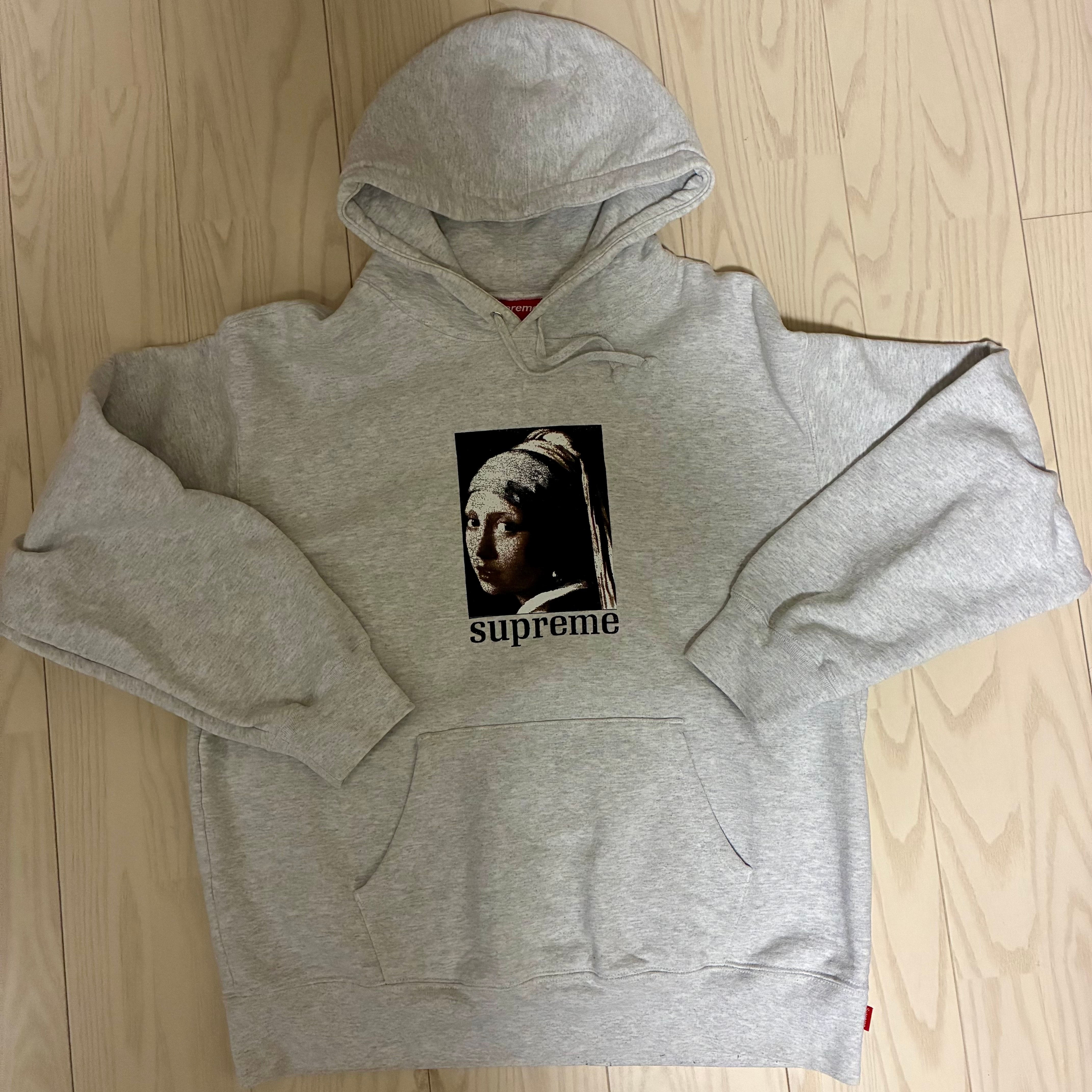 Supreme Pearl Hooded Sweatshirt "Grey"