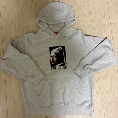 Supreme Pearl Hooded Sweatshirt "Grey"