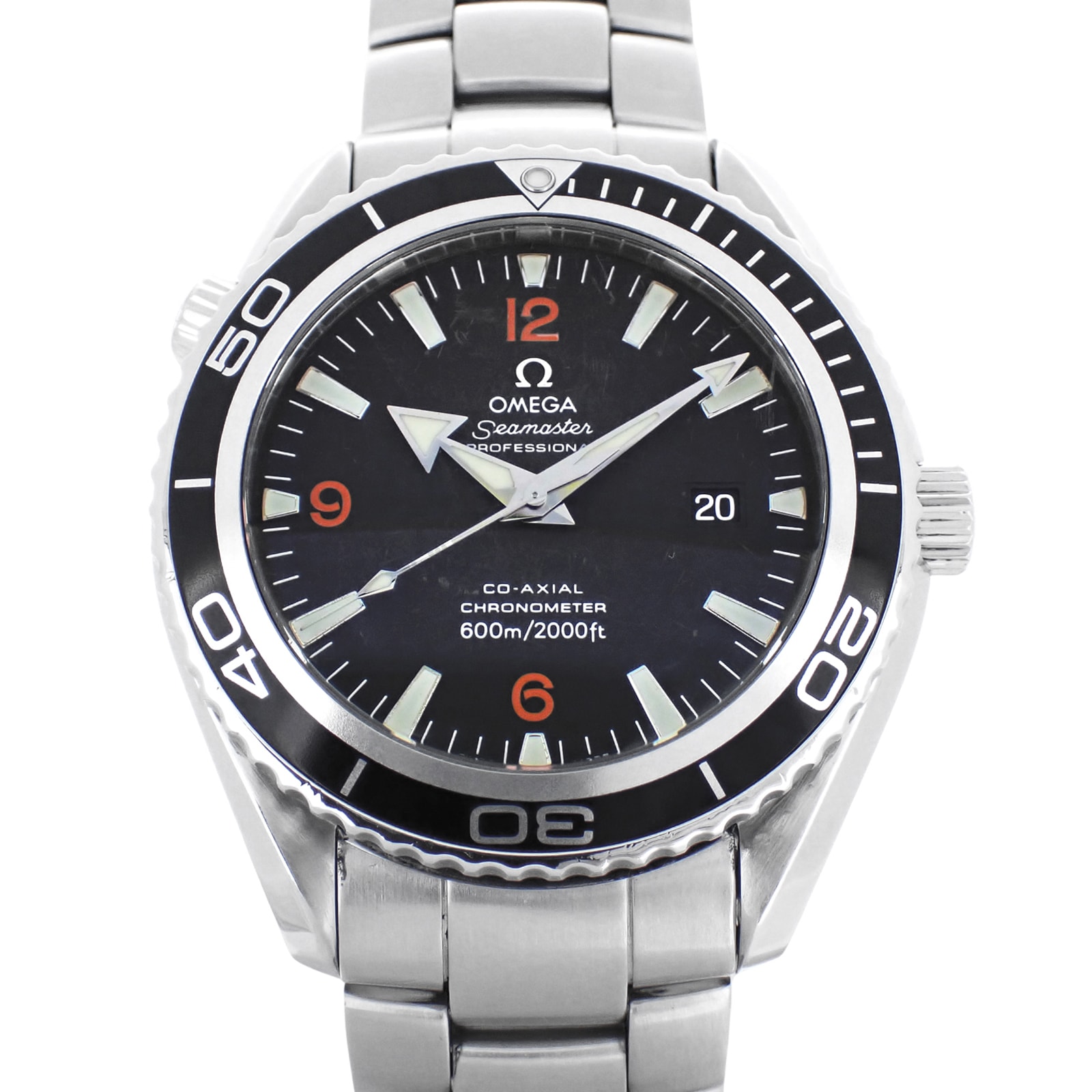 OMEGA オメガ  シーマスター プラネットオーシャン  2200.51  クロノメーター コーアクシャル  メンズ 腕時計