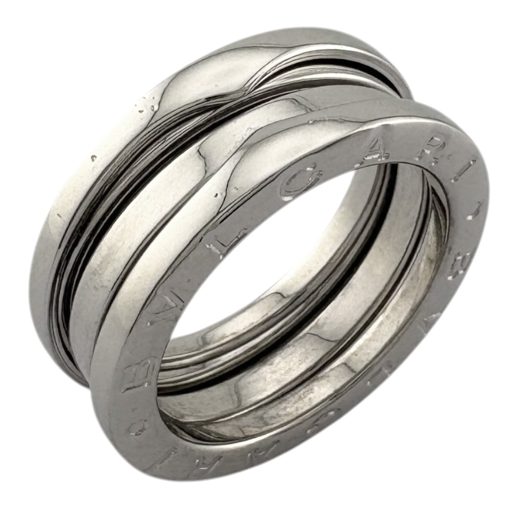 ブルガリ B-zero.1 ビーゼロワン 3バンド リング 指輪 10.5号 18金 K18ホワイトゴールド レディース BVLGARI  中古