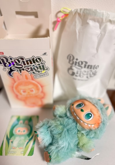 POP MART THE MONSTERS (LABUBU) Big into Energy Series Plush Pendant SERENITY