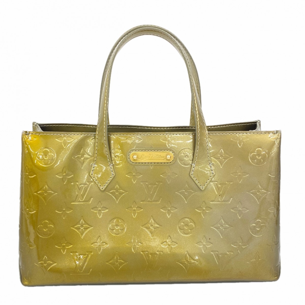 【6dd4997】ルイヴィトン ハンドバッグ ヴェルニ ウィルシャーPM M91627 グリアールデコ【中古】レディース