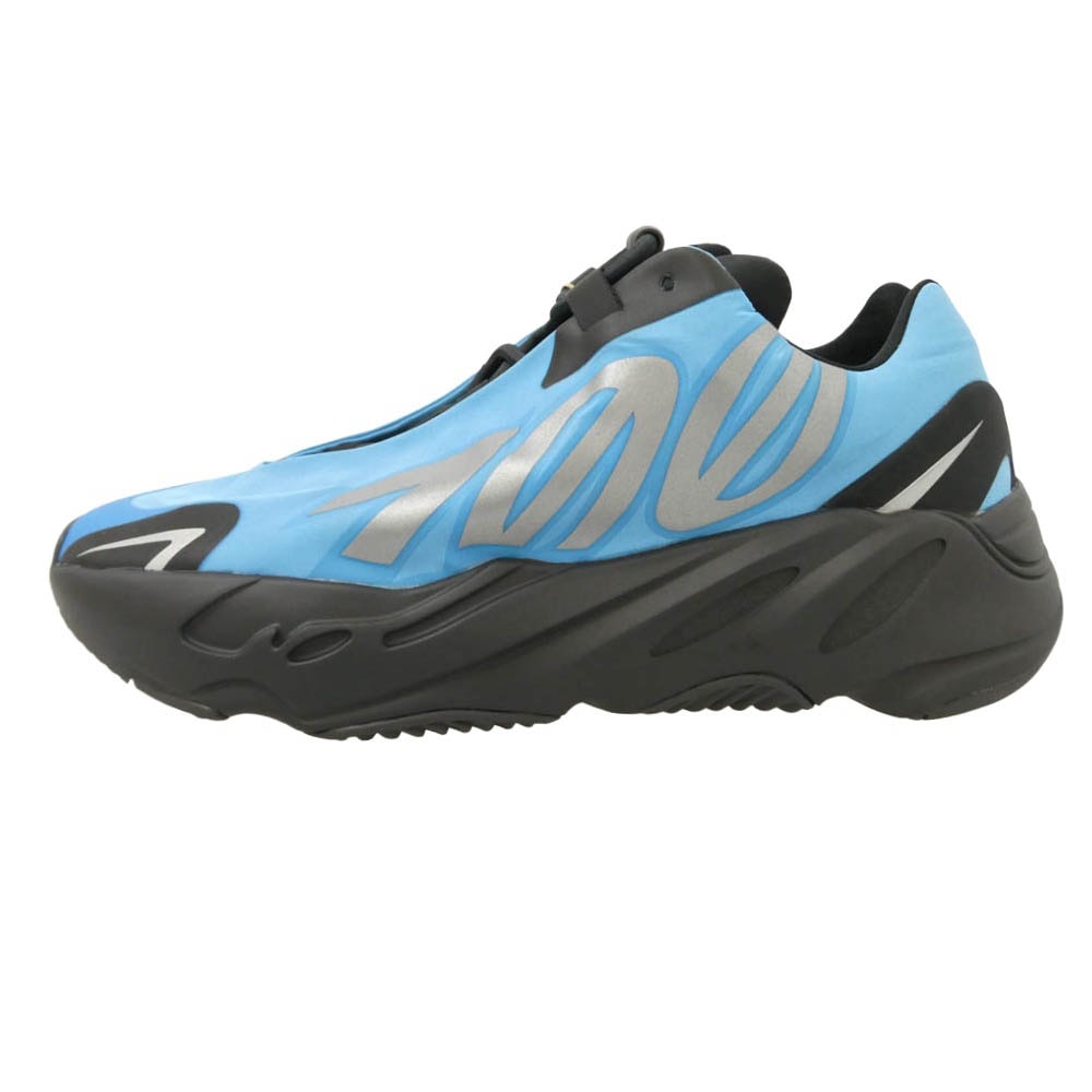 adidas アディダス 21SS GZ3079 YEEZY 700 MNVN Bright Cyan Black イージー700 MNVN ブライトシアン ブラック ローカット スニーカー ブラック系 ライトブルー系 26.5cm【新古品】【未使用】【中古】