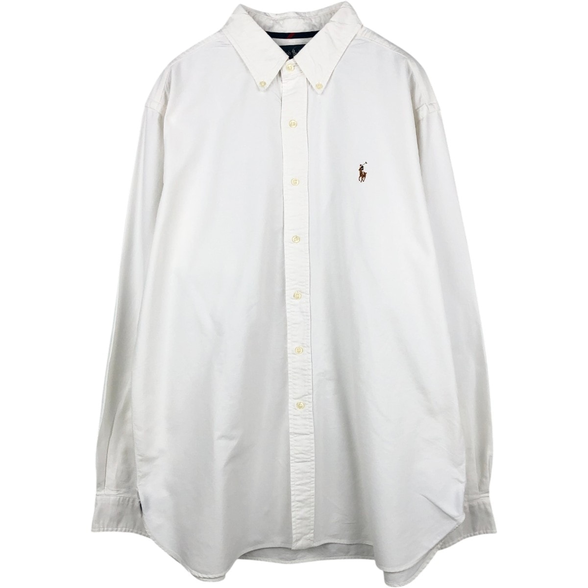 古着 ラルフローレン Ralph Lauren CLASSIC FIT 長袖 ボタンダウンシャツ メンズXL相当/eaa676898