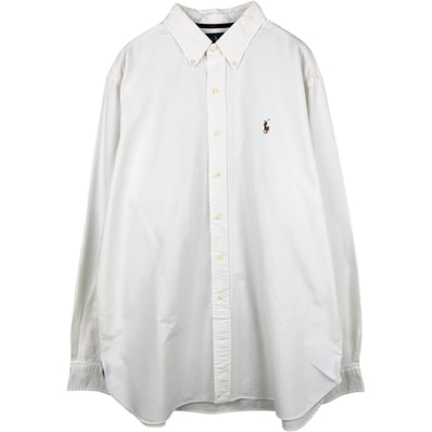 古着 ラルフローレン Ralph Lauren CLASSIC FIT 長袖 ボタンダウンシャツ メンズXL相当/eaa676898