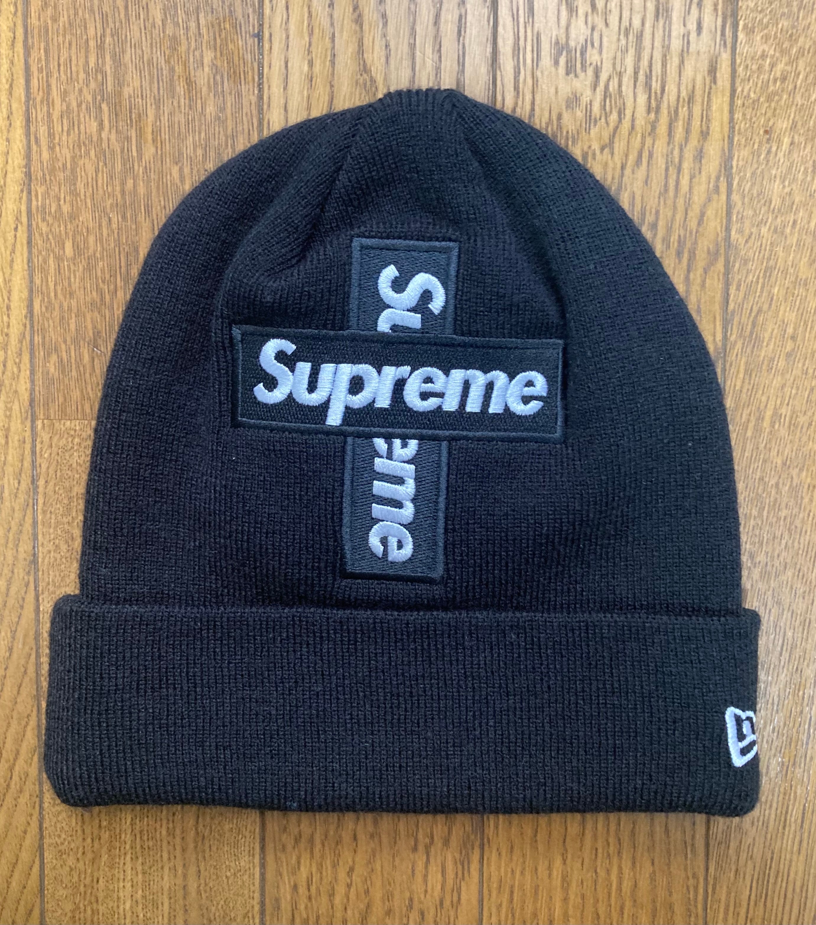 Supreme New Era® Cross Box Logo Beanie 