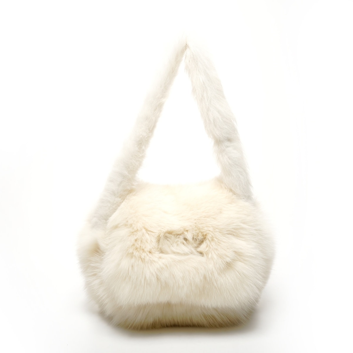 フェンディ FENDI ファー バケット ワンショルダー ショルダーバッグ【中古】