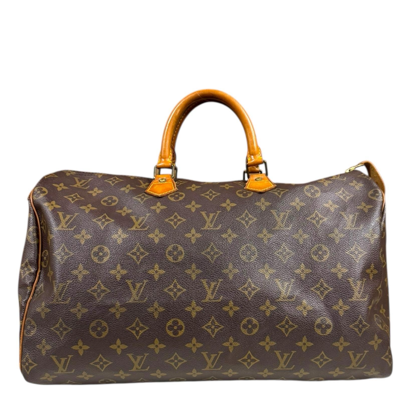 ルイヴィトン スピーディ40 モノグラム ハンドバッグ モノグラムキャンバス M41522 ブラウン レディース LOUIS VUITTON  中古