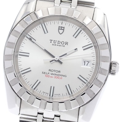 ★保 チュードル クラシック デイト 21010 自動巻き メンズ 【中古】