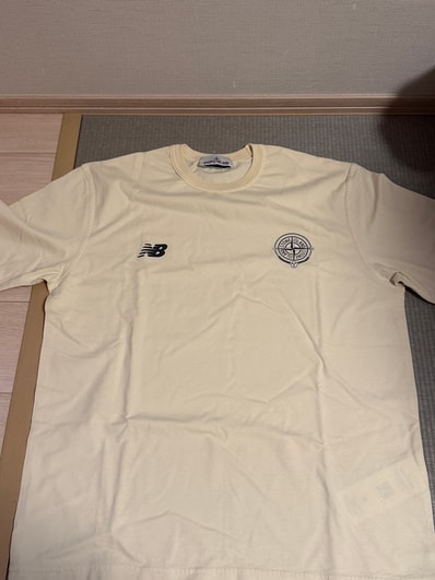 Stone Island x New Balance Shortsleeve T-Shirt "Ivory"
