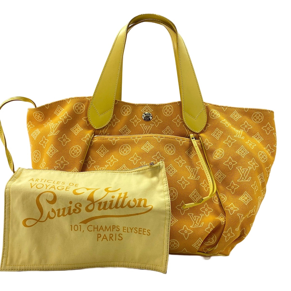 ヴィトン LV モノグラムビーチ カバ・イバネマ トートバッグ【中古】